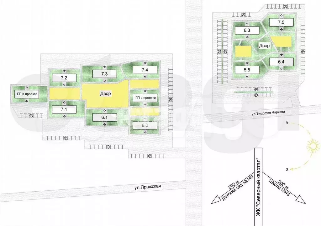 1-к. квартира, 29,8 м, 1/5 эт. - Фото 0