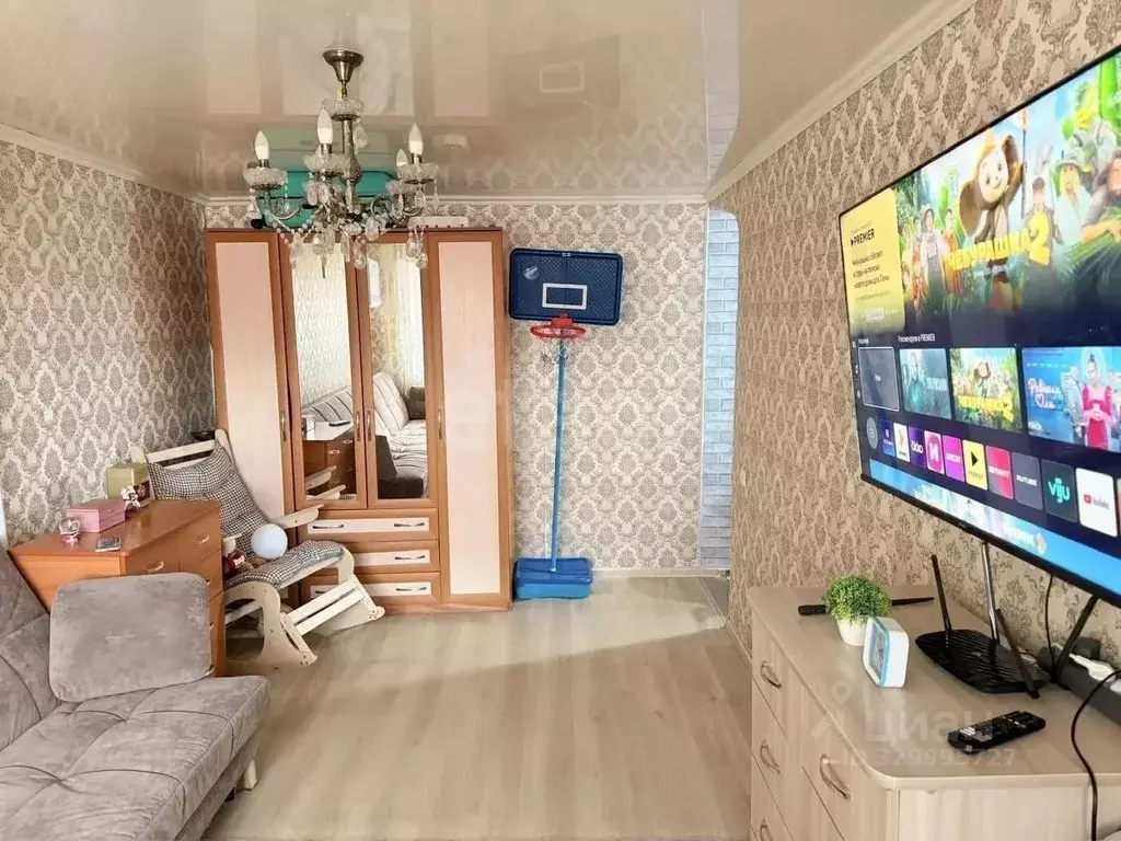 2-к кв. Татарстан, Альметьевск ул. Герцена, 100 (42.9 м) - Фото 1