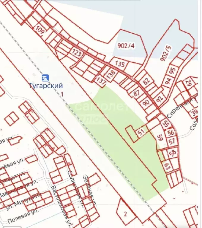 Участок в Тюменская область, Ялуторовский муниципальный округ, Березка ... - Фото 1