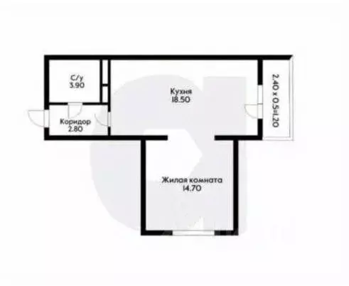 1-к кв. Краснодарский край, Краснодар Новознаменский жилрайон, ул. ... - Фото 2