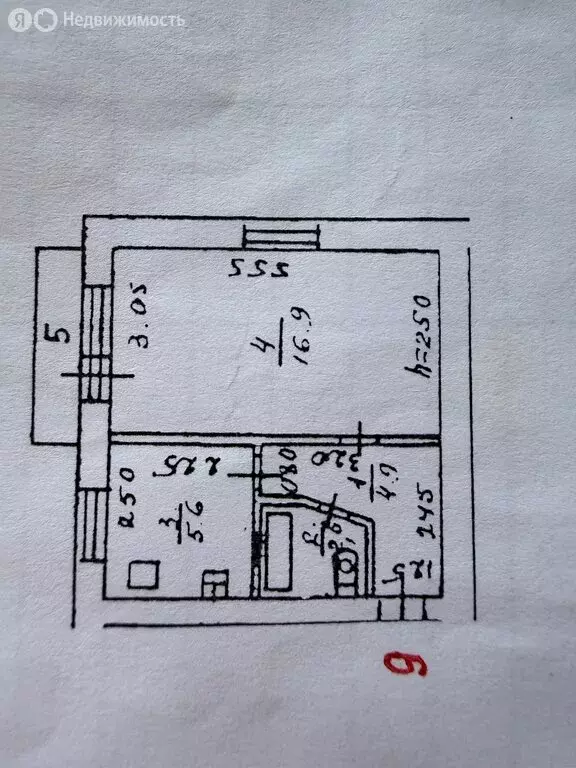 1-комнатная квартира: Астрахань, улица Яблочкова, 19 (30.8 м) - Фото 2