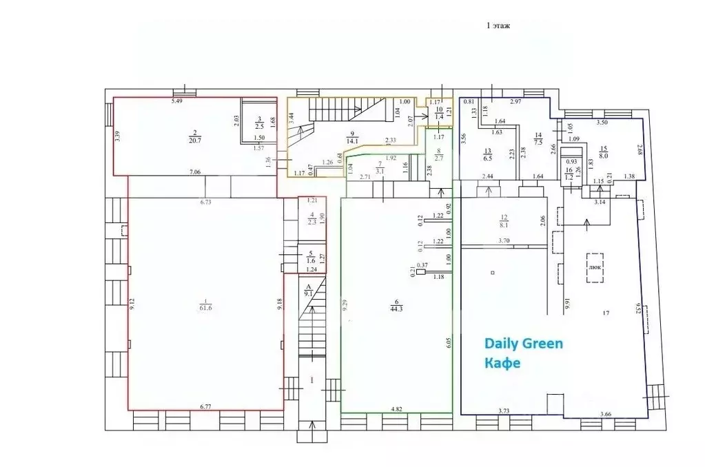 Помещение свободного назначения в Москва Руновский пер., 5С1 (117 м) - Фото 2