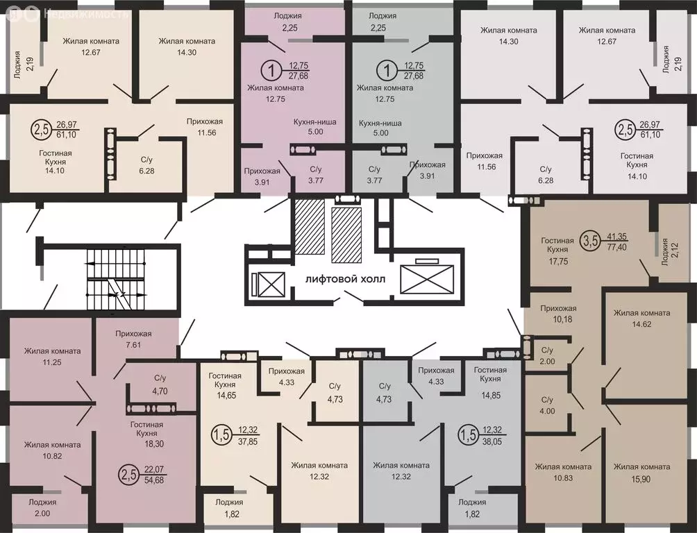 1-комнатная квартира: Оренбург, ЮАО, Ленинский район (38.05 м) - Фото 2
