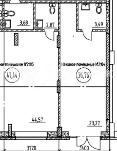 Продам помещение свободного назначения, 26.76 м - Фото 0