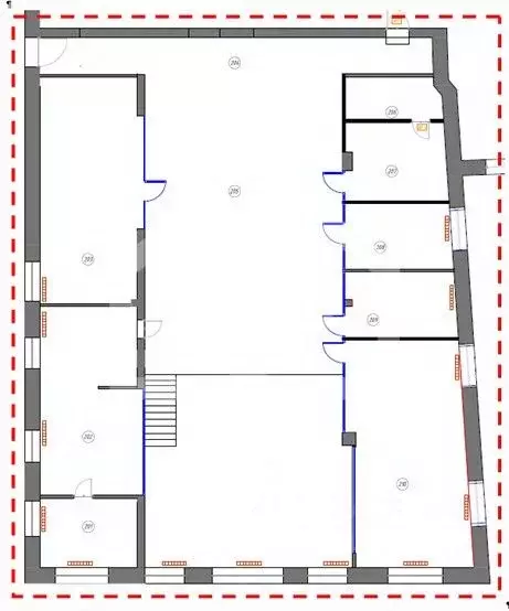 Помещение свободного назначения в Москва Холодильный пер., 3к1с6 (753 ... - Фото 2