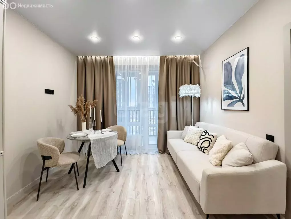 1-комнатная квартира: деревня Патрушева, улица Николая Гоголя, 1 (32.9 ... - Фото 2