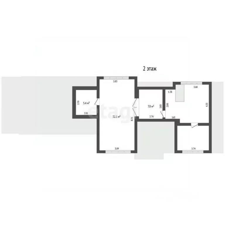 Дом в Орловская область, Орловский район, Ветеран-2 СНТ 130 (264 м) - Фото 1