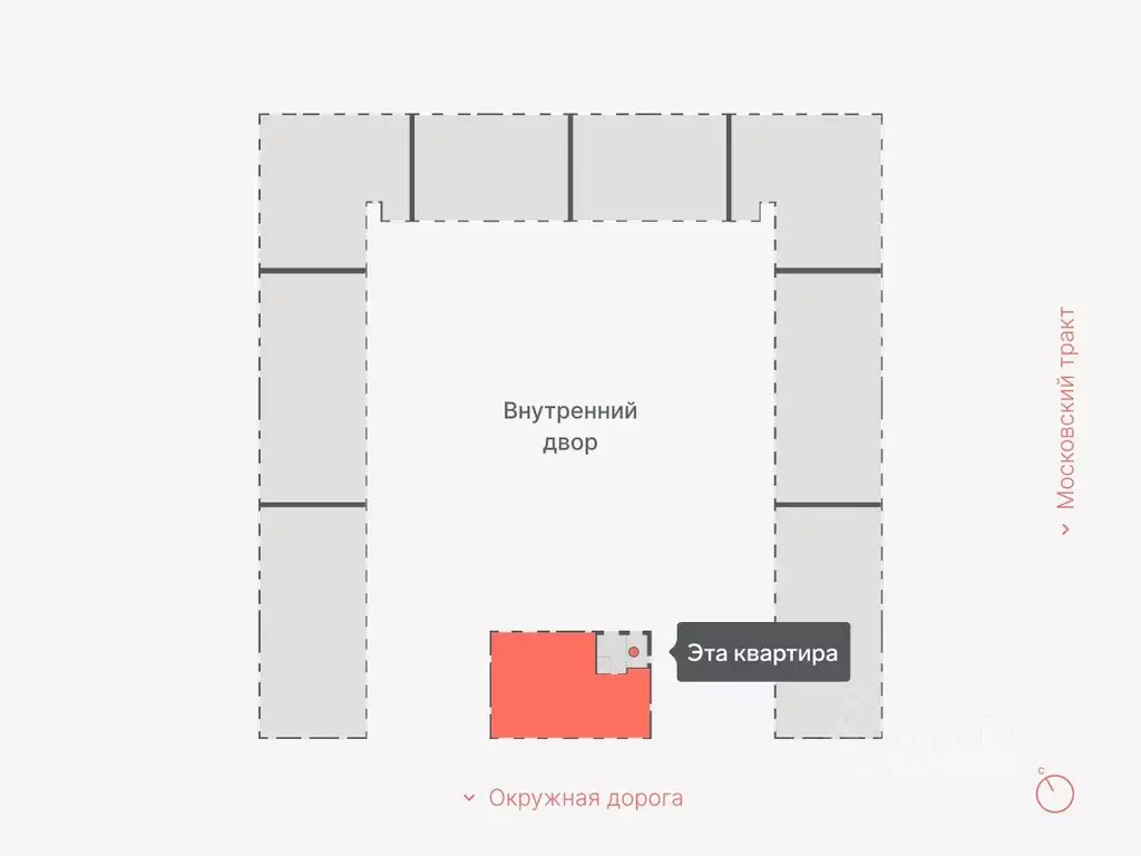 2-к кв. Тюменская область, Тюмень Кремлевская ул., 97 (34.8 м) - Фото 1