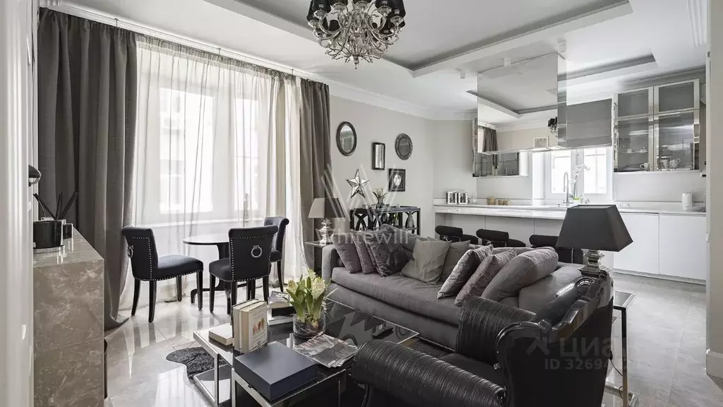 3-к кв. Москва Садовая-Кудринская ул., 23С4 (75.0 м) - Фото 2