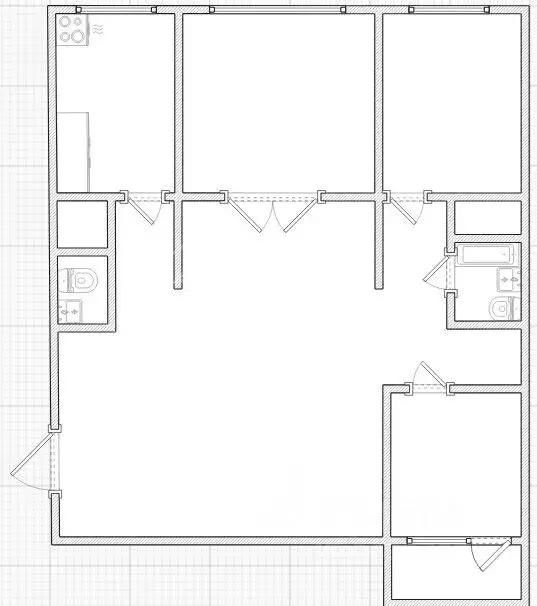 3-к кв. Московская область, Королев ул. Мичурина, 27/1 (92.3 м) - Фото 2