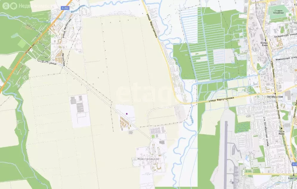 Дом в Новотроицкое, Земляничная улица (120 м) - Фото 1