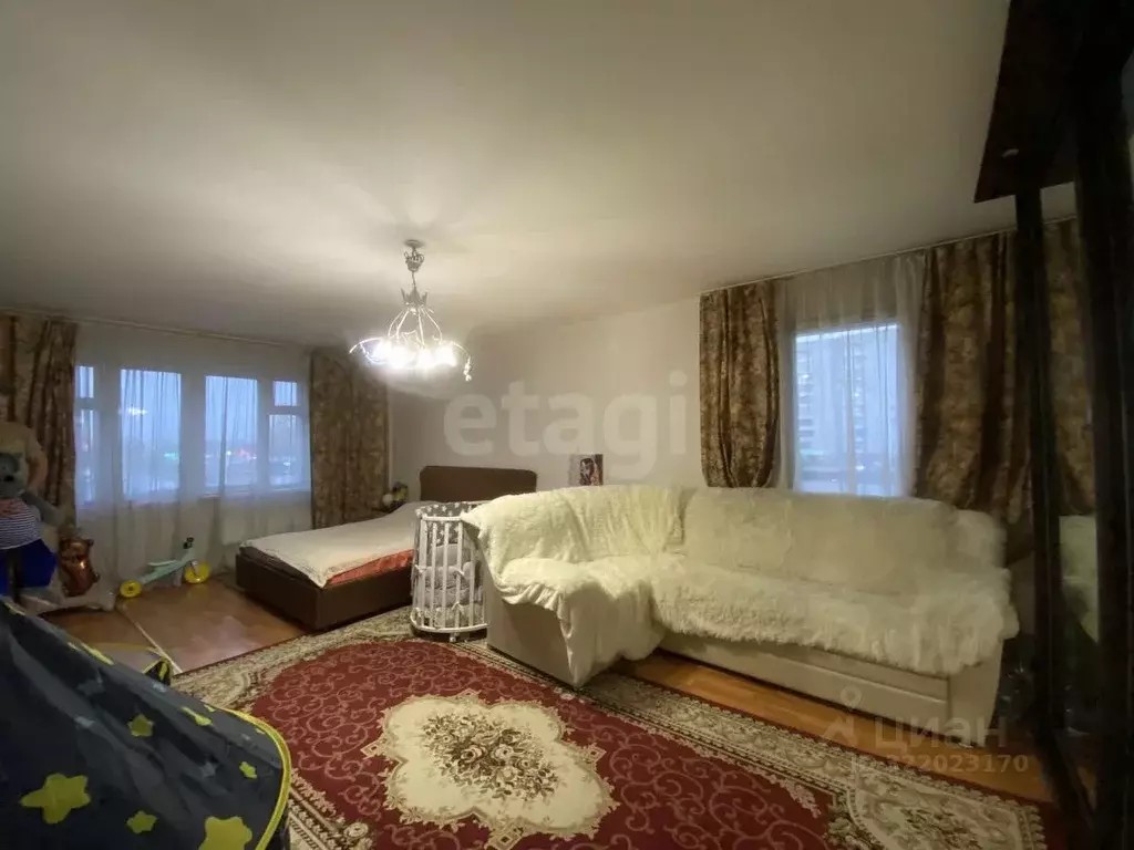 1-к кв. Красноярский край, Красноярск Ястынская ул., 19А (51.9 м) - Фото 2