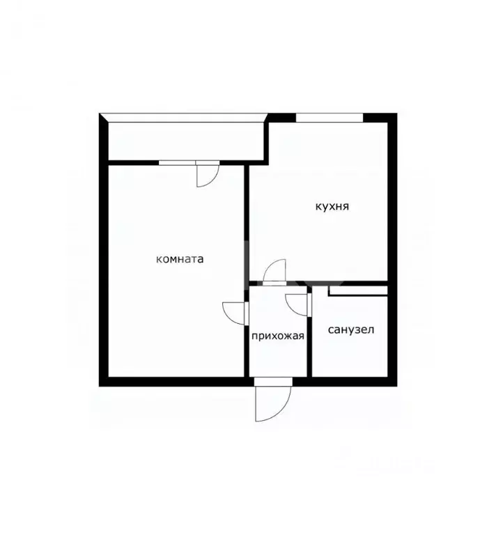 1-к кв. Краснодарский край, Сочи Пятигорская ул., 54/2 (31.0 м) - Фото 2