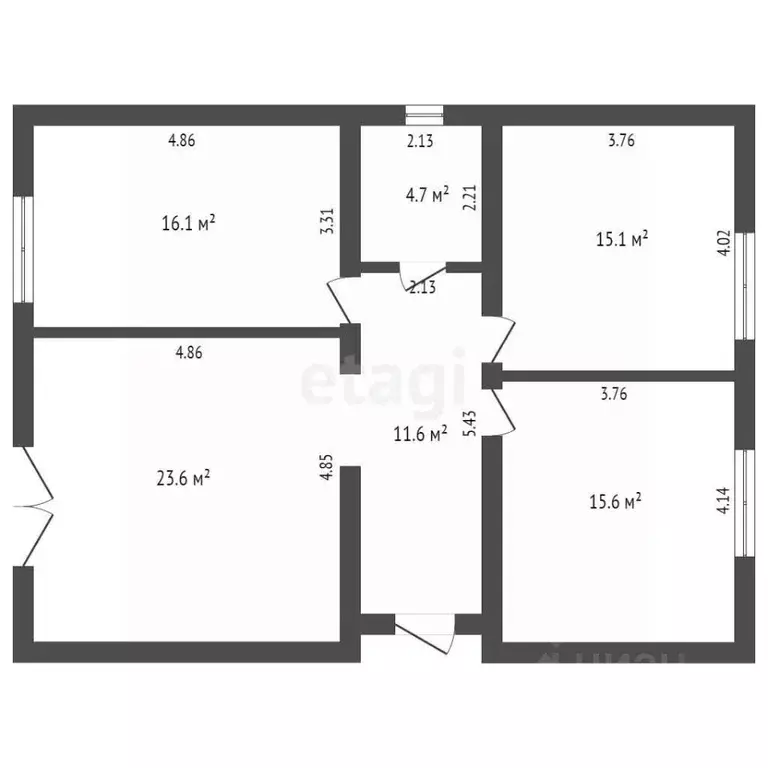 Дом в Ростовская область, Неклиновский район, с. Новобессергеневка ул. ... - Фото 2