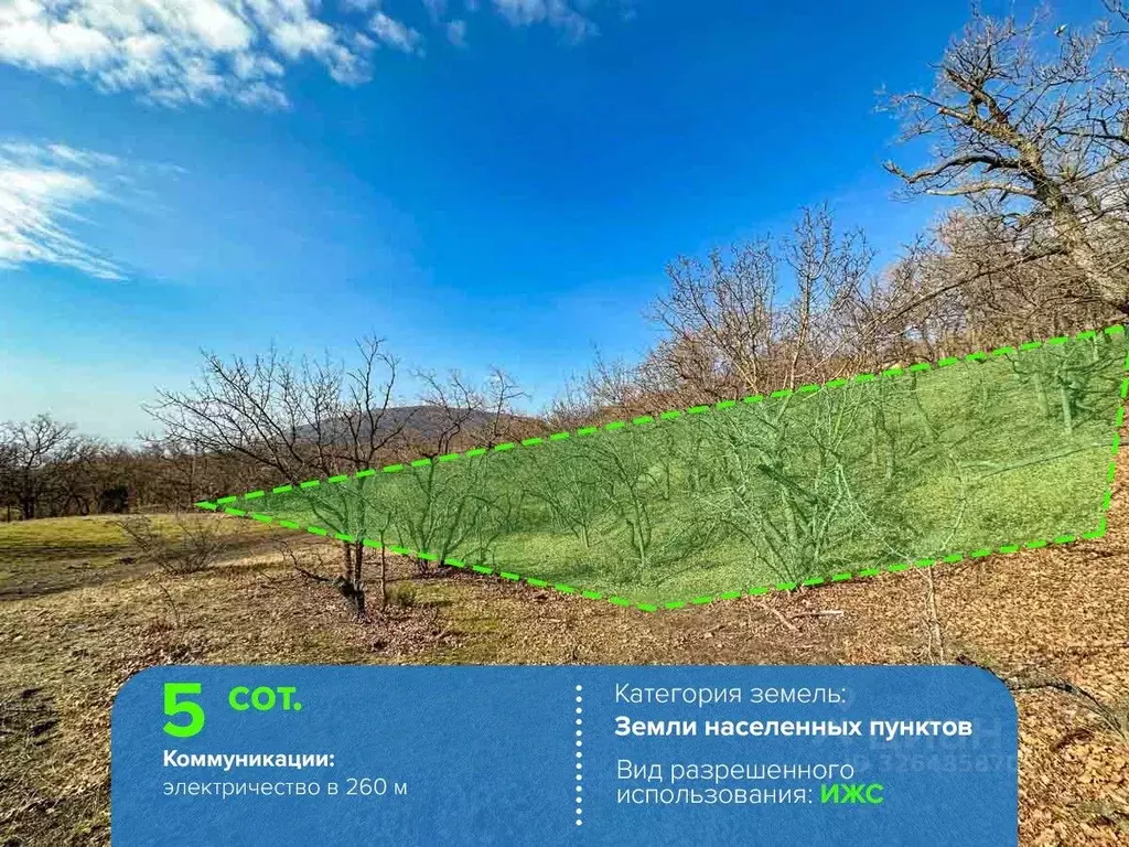 Участок в Крым, Алушта муниципальный округ, с. Приветное  (5.0 сот.) - Фото 2