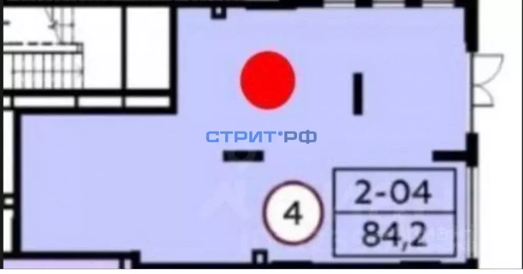 Торговая площадь в Москва просп. Прокшинский, 12 (84 м) - Фото 2