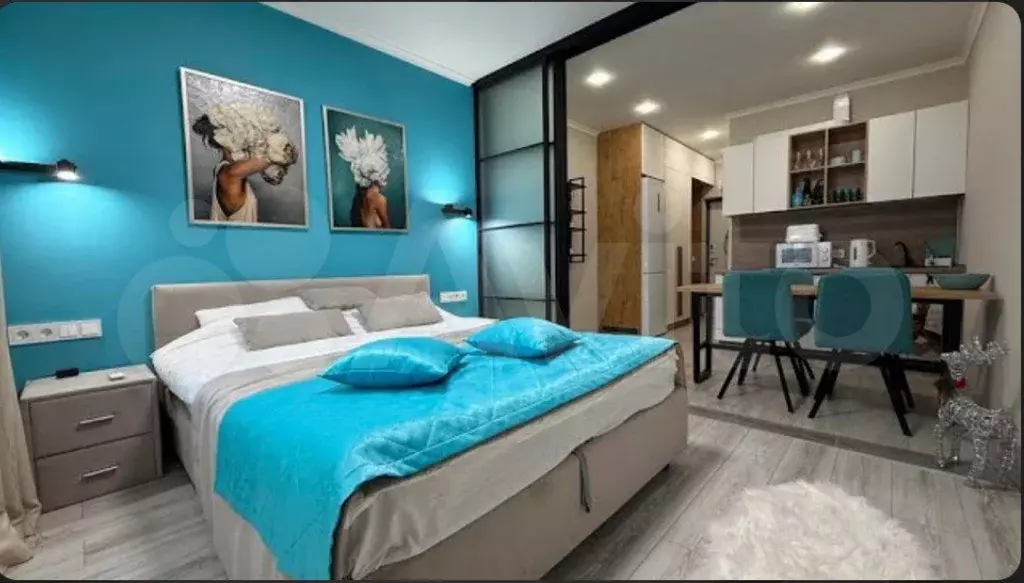 Квартира-студия, 32,9 м, 9/12 эт. - Фото 0