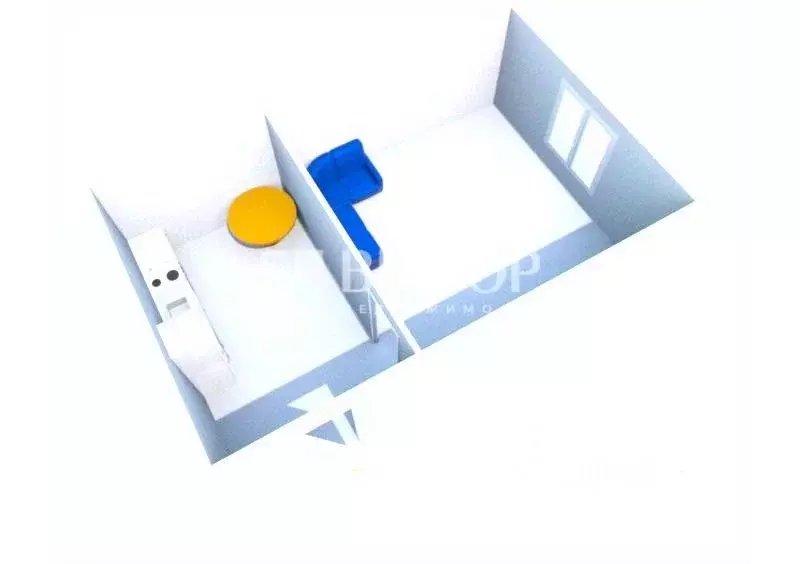 1-к кв. Костромская область, Кострома Кинешемское ш., 15 (20.0 м) - Фото 2