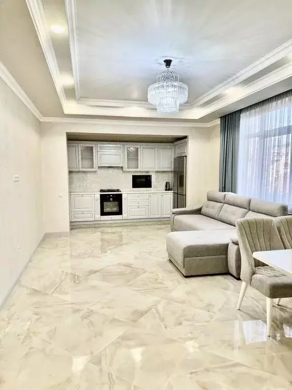 2-к кв. Краснодарский край, Сочи Новый Сочи мкр, пер. Рахманинова, ... - Фото 0