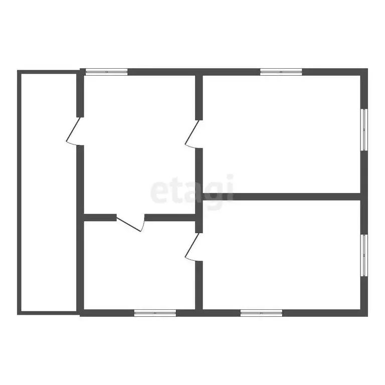 Дом в Иволгинский район, сельское поселение Нижнеиволгинское, улус ... - Фото 1