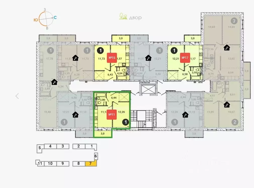 1-к кв. Иркутская область, Иркутский муниципальный округ, пос. ... - Фото 2