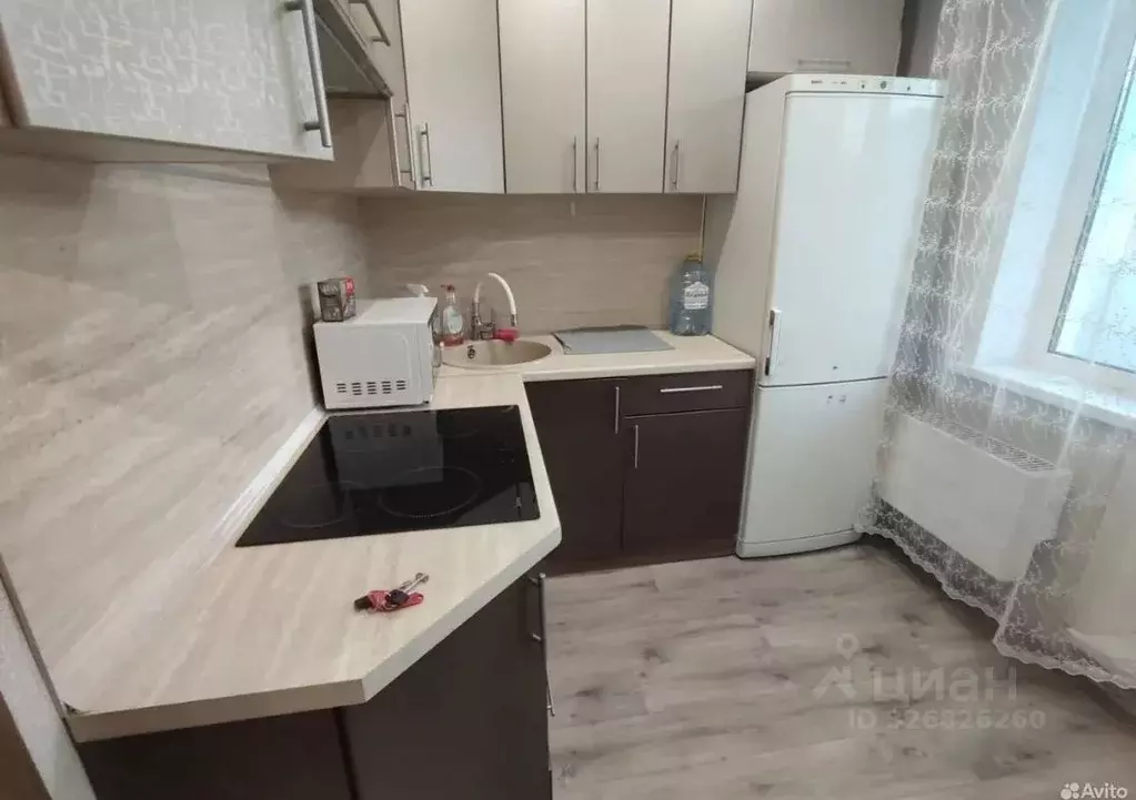 1-к кв. Курганская область, Курган Заозерный жилрайон, 4-й мкр, 10 ... - Фото 2