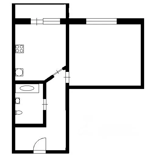 1-к кв. Ленинградская область, Мурино Всеволожский район, просп. ... - Фото 2