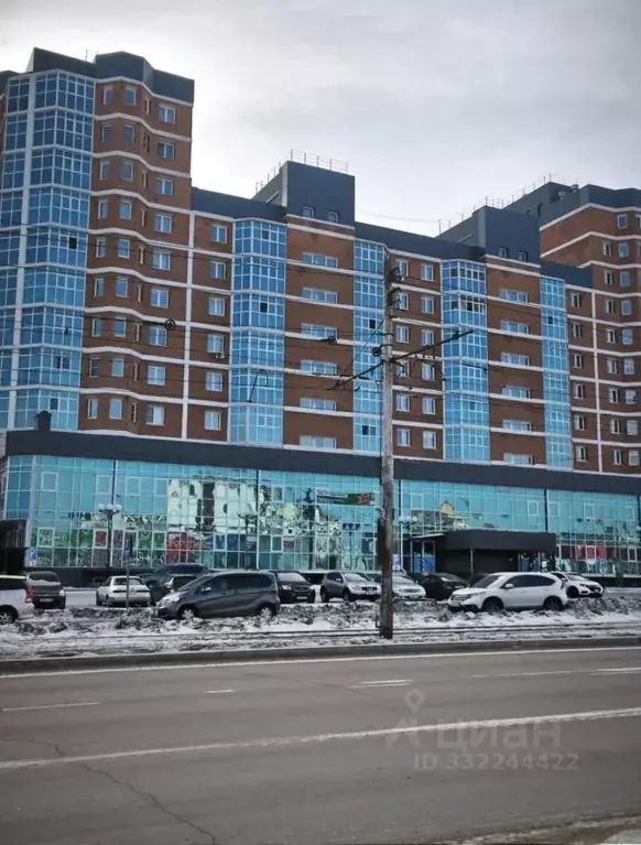 3-к кв. Бурятия, Улан-Удэ просп. Строителей, 5А (57.3 м) - Фото 1