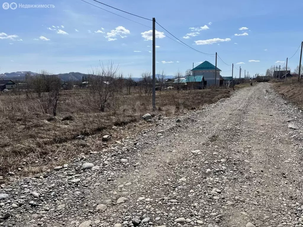 Участок в Майминский район, село Подгорное, Заречная улица (8.6 м) - Фото 1