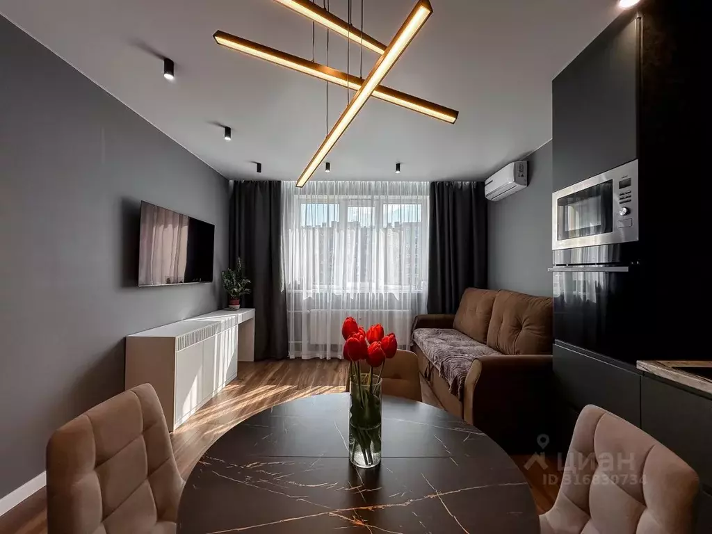 2-к кв. Татарстан, Казань ул. Лукина, 50А (45.0 м) - Фото 1