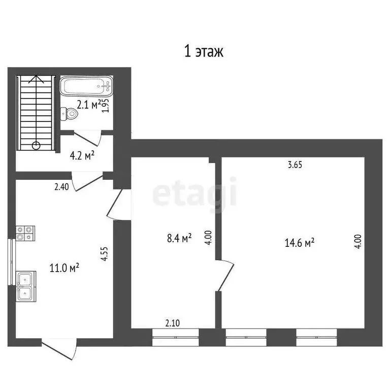 Дом в Симферополь, улица Бориса Хохлова (105.5 м) - Фото 1