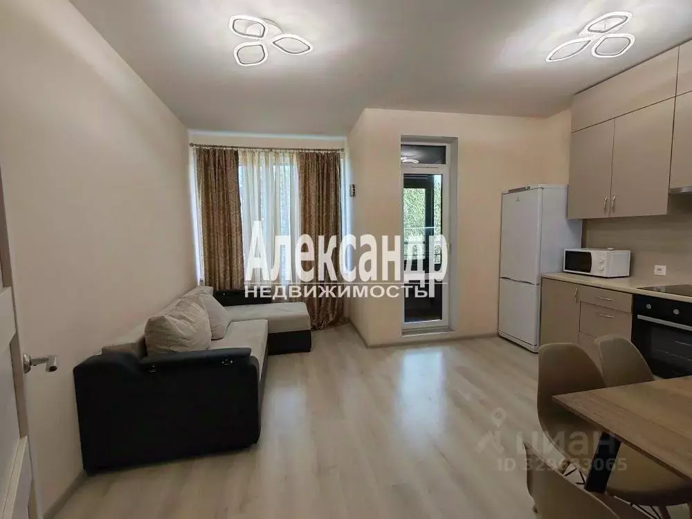 Студия Санкт-Петербург Кузнецовская ул., 58к1 (28.0 м) - Фото 2