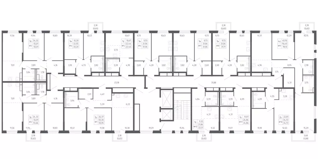 2-к кв. Тюменская область, Тюмень ул. Юрия Рогачева, 11к2 (54.4 м) - Фото 2