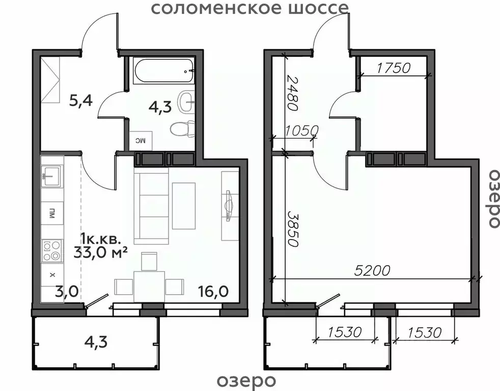 1-к кв. Карелия, Петрозаводск Район Северная промзона, Вороний Наволок ... - Фото 0