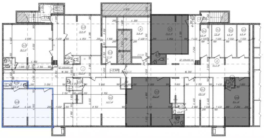 Помещение свободного назначения (34.1 м) - Фото 1