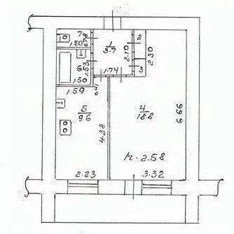 1-к кв. Липецкая область, Липецк ул. Ленина, 7 (39.0 м) - Фото 1