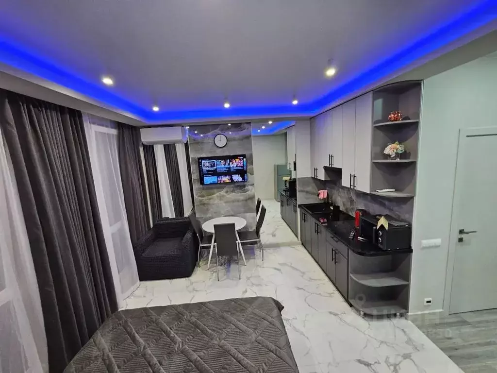Студия Краснодарский край, Сочи ул. Ленина, 300А/1к1 (25.0 м) - Фото 1