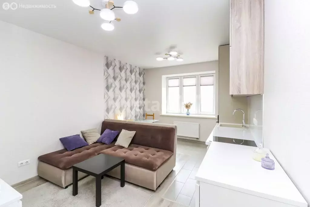 1-комнатная квартира: Тюмень, Солнечный проезд, 25к1 (39.6 м) - Фото 1