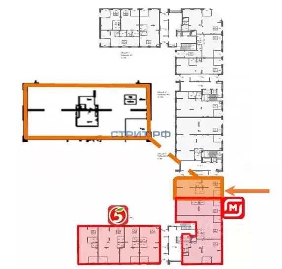 Торговая площадь в Москва Рязановское поселение, ул. Уточкина, 2к2 ... - Фото 2