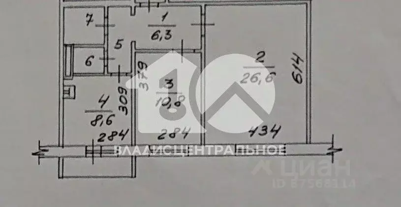 2-к кв. Новосибирская область, Новосибирск Горский мкр, 47 (60.5 м) - Фото 2