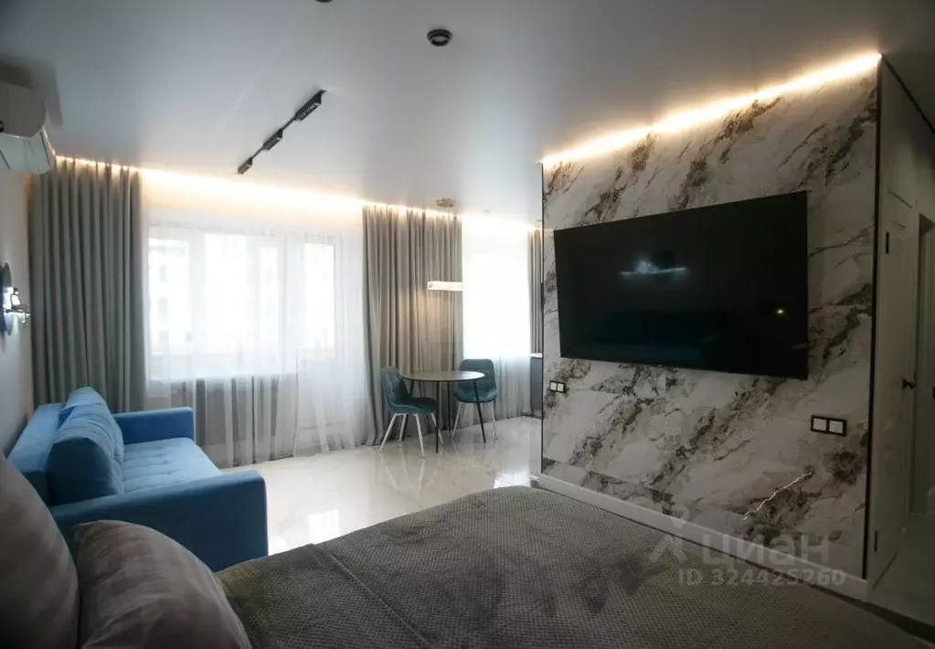 1-к кв. Татарстан, Казань Университетская ул., 5/37 (33.0 м) - Фото 2