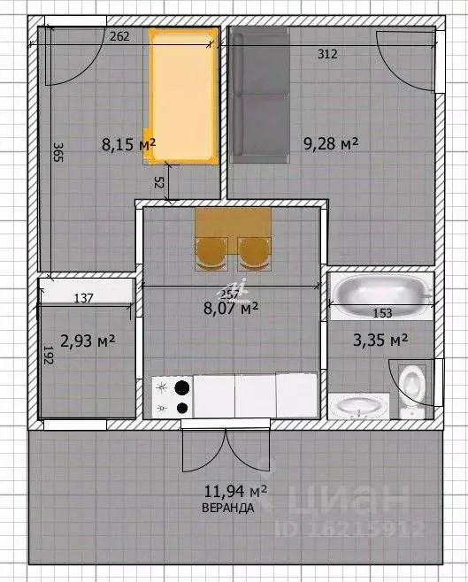 Дом в Севастополь Троллейбусник-2 садоводческое товарищество, ул. 5-я ... - Фото 2