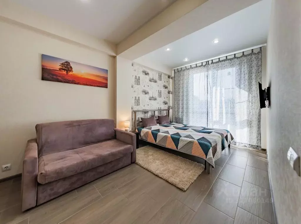 1-к кв. Краснодарский край, Сочи Мамайка мкр, ул. Волжская, 30/1 (35.0 ... - Фото 2