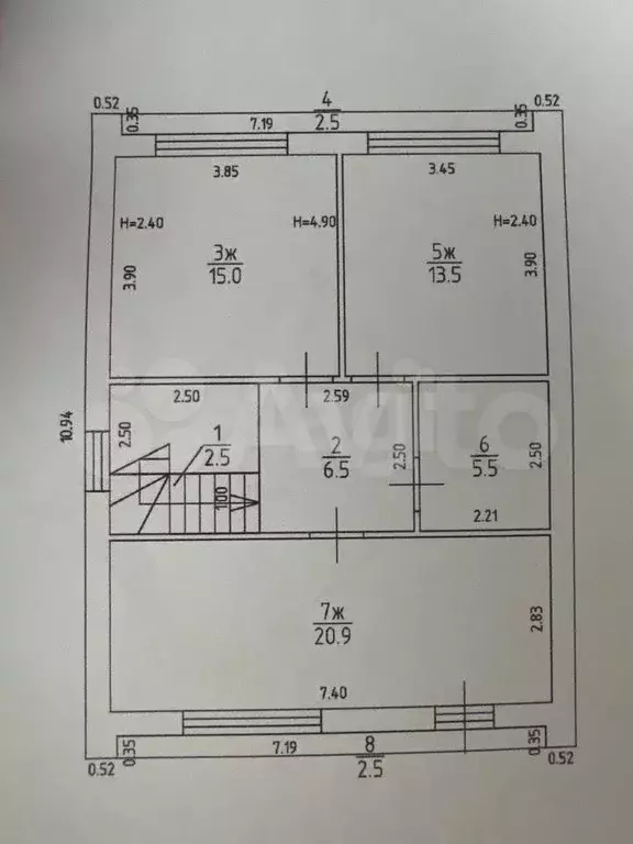 Дом 150 м на участке 5 сот. - Фото 1