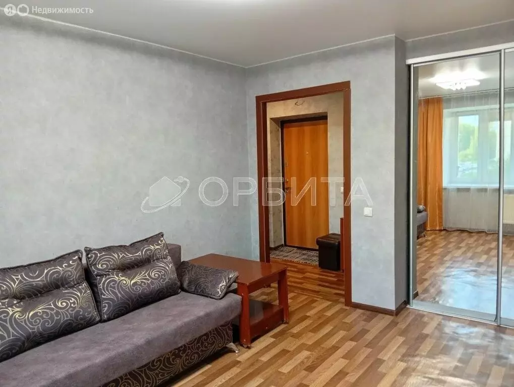 1-комнатная квартира: Тюмень, Малая Боровская улица, 28 (29.8 м) - Фото 1