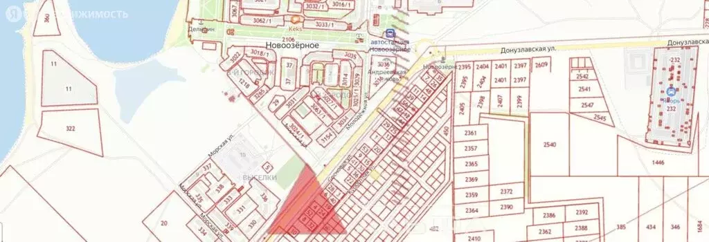 Участок в Новоозёрное, Курортная улица (5.2 м) - Фото 2