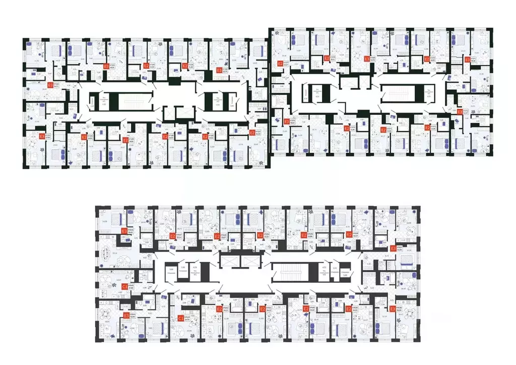 2-к кв. Тульская область, Тула Мясново мкр, Желания жилой комплекс ... - Фото 2
