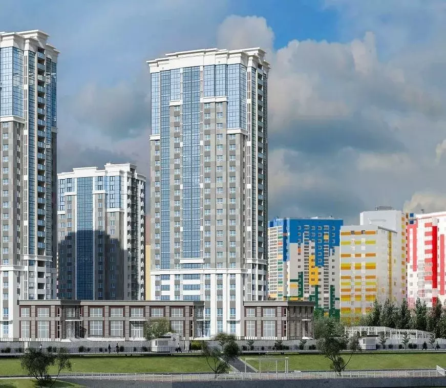 Квартира, 3 комнаты, 96.38 м - Фото 0