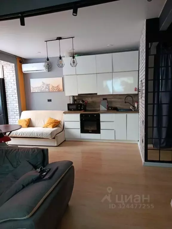 Студия Краснодарский край, Краснодар ул. Летчика Позднякова, 2к2 (37.4 ... - Фото 1