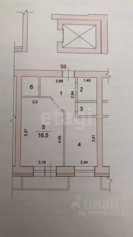 2-к кв. Волгоградская область, Волгоград ул. Балакирева, 2 (37.9 м) - Фото 2